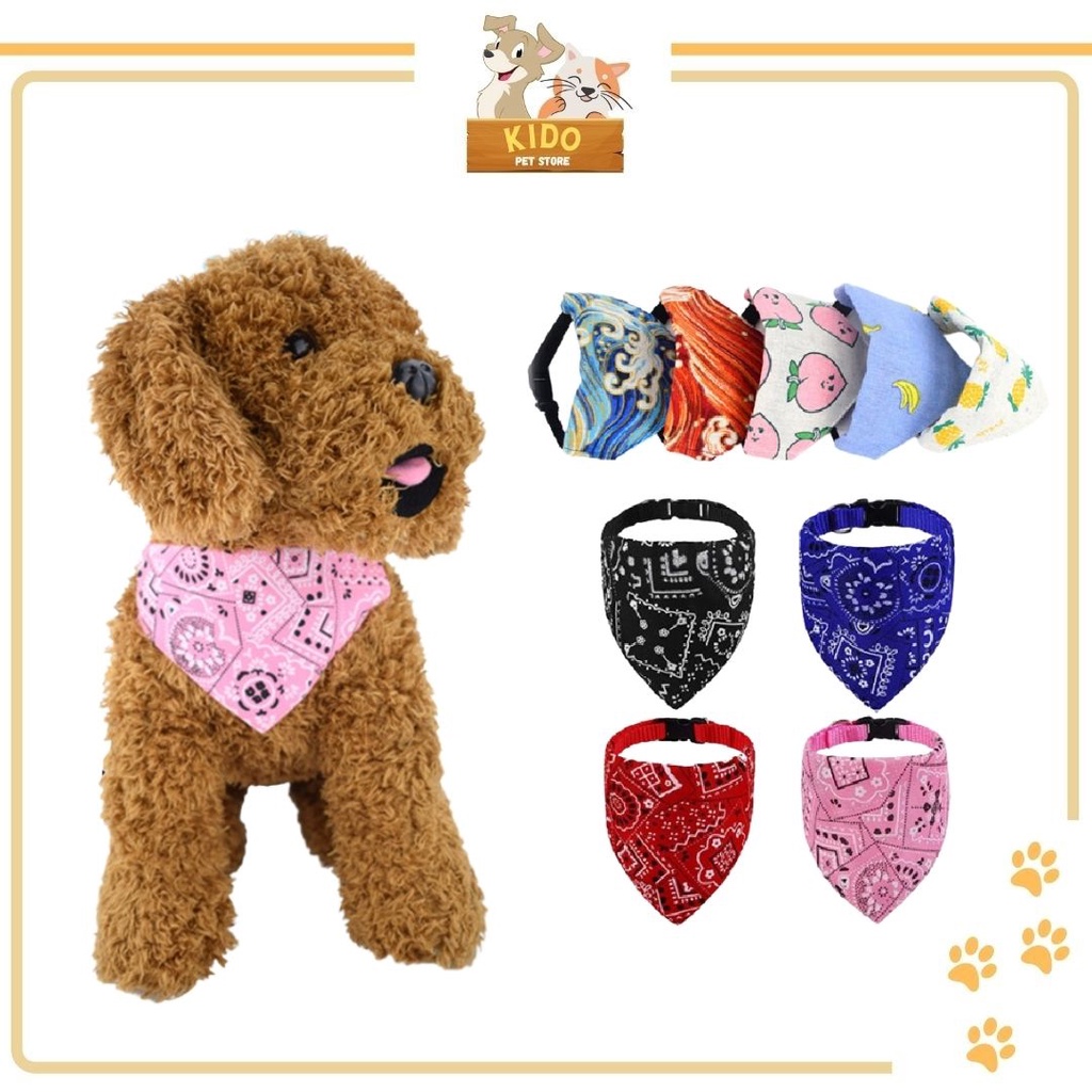 Pet Accessories Fashionable adjustable Dog Cat Bandana Scarf Collar ...