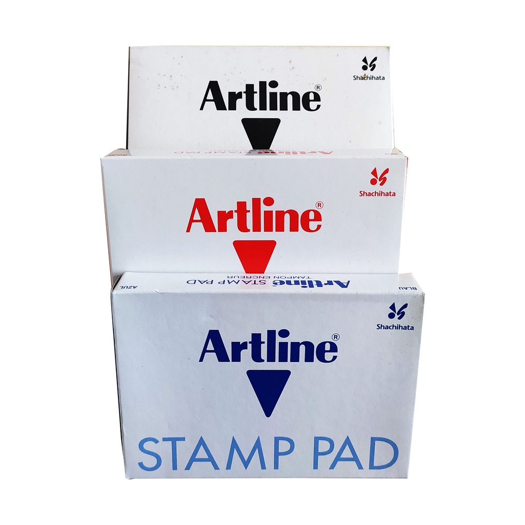 Artline Red Stamp Pad (Pack of 1) Red Ink Pad - Stamp Pads