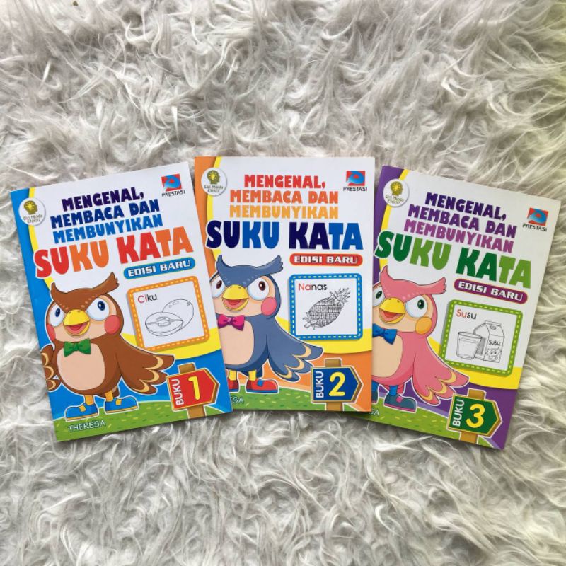 Set Jom Kuasai Suku Kata 3 Buku Shopee Malaysia