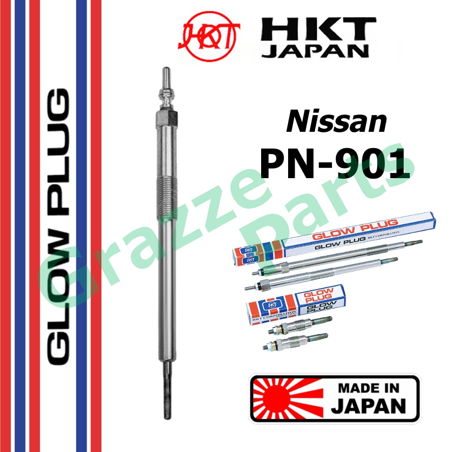 HKT 100 Made In Japan Heater Glow Plug PN901 / 1106500Q0L for Nissan