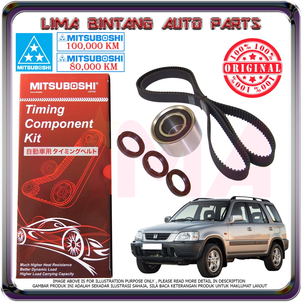 Crv timing outlet belt