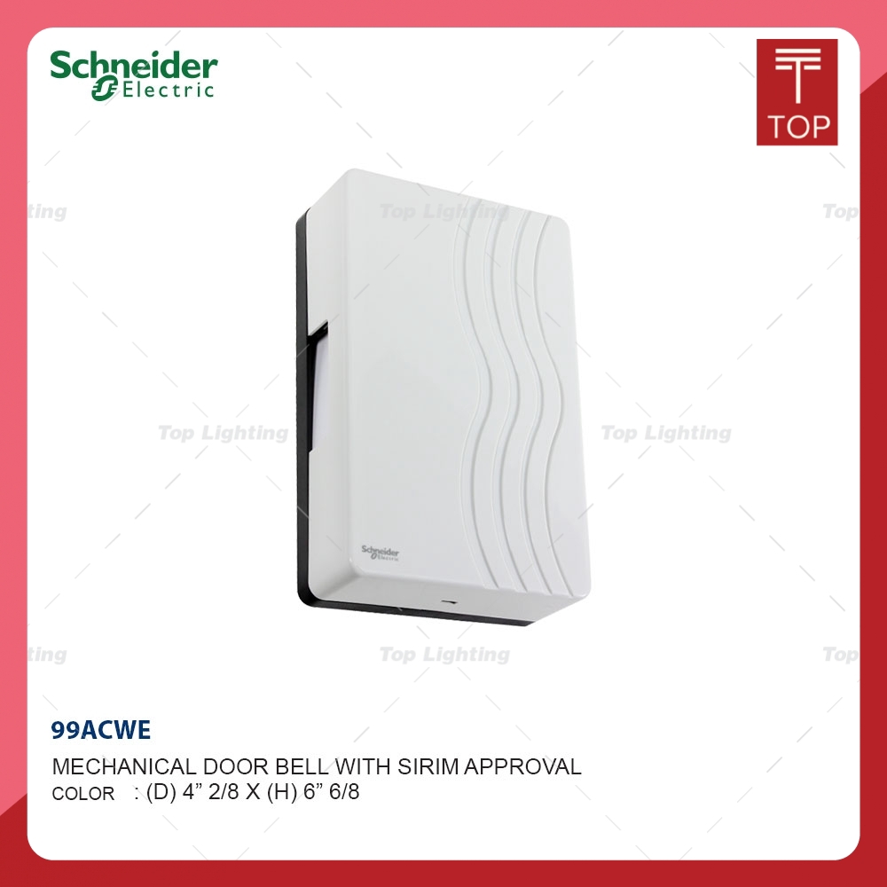 SCHNEIDER 99ACWE MECHANICAL DING DONG DOOR BELL CHIME DOORBELL Shopee Malaysia