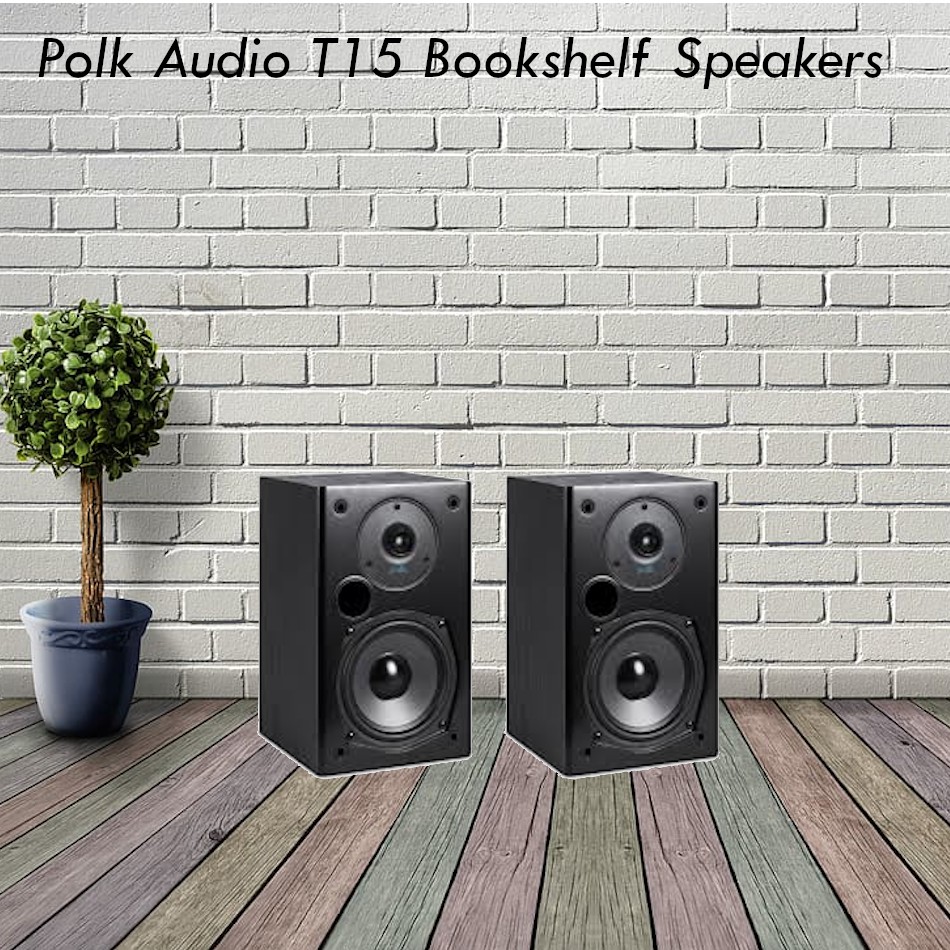 Polk audio best sale t15 bookshelf speakers