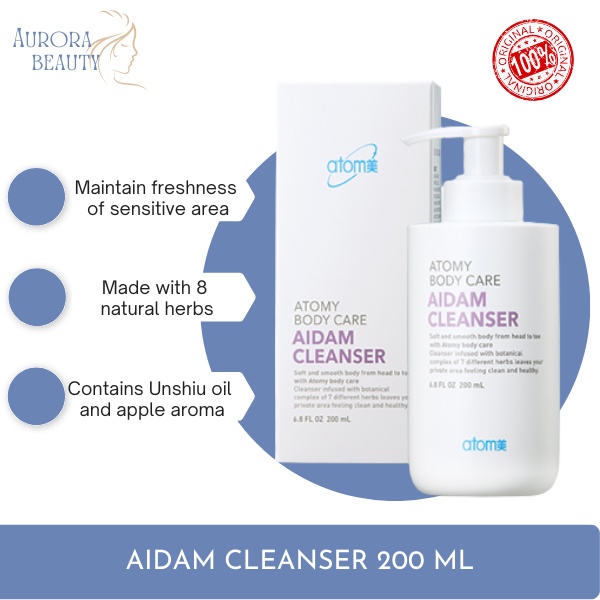 ATOMY Aidam Cleanser 200ml Gentle Care | Shopee Malaysia