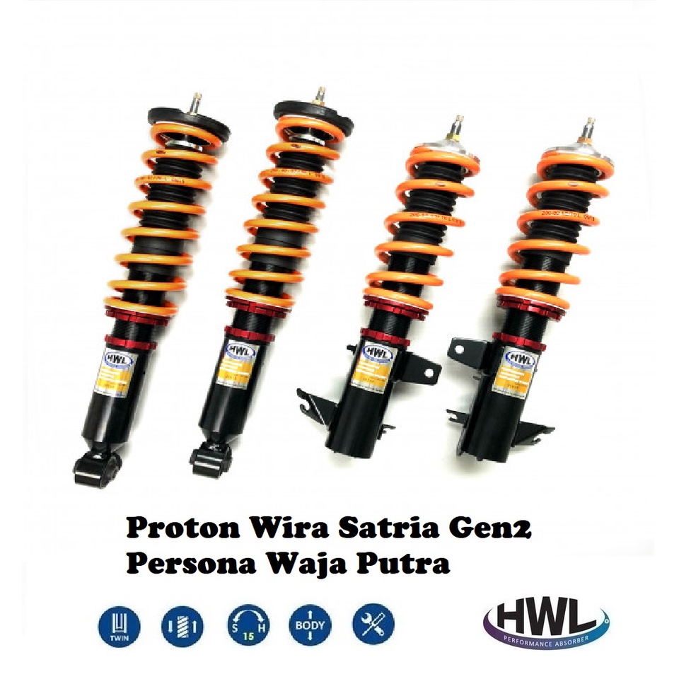 Proton Wira / Waja / Persona / Gen 2 / Satria / Putra HWL st1 series