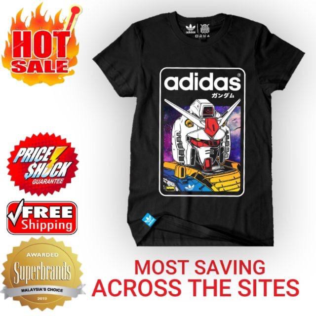 Adidas gundam sale t shirt
