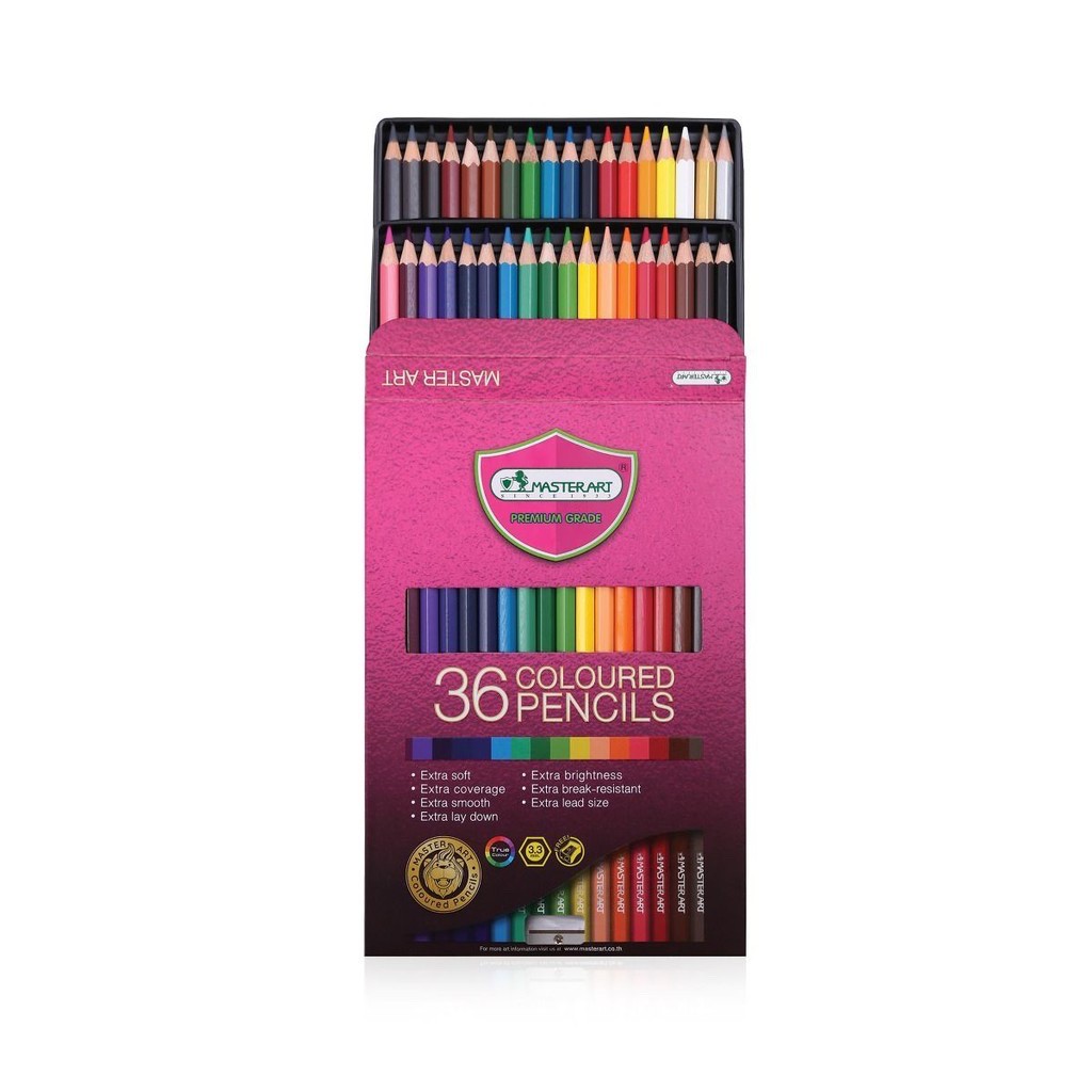 Master Art Master Series Colour Pencil / Pensel Warna 24 / 36 / 48 / 60 ...
