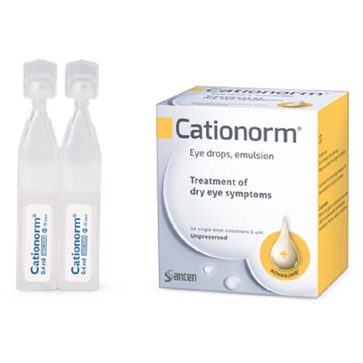 CATIONORM EYE DROPS EMULSION 5'S x 6 | Shopee Malaysia