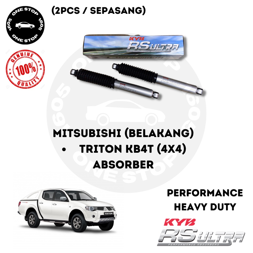 Mitsubishi Triton Kb T X Wd Belakang Rear Kyb Kayaba Rs Ultra Absorber Heavy Duty Gas