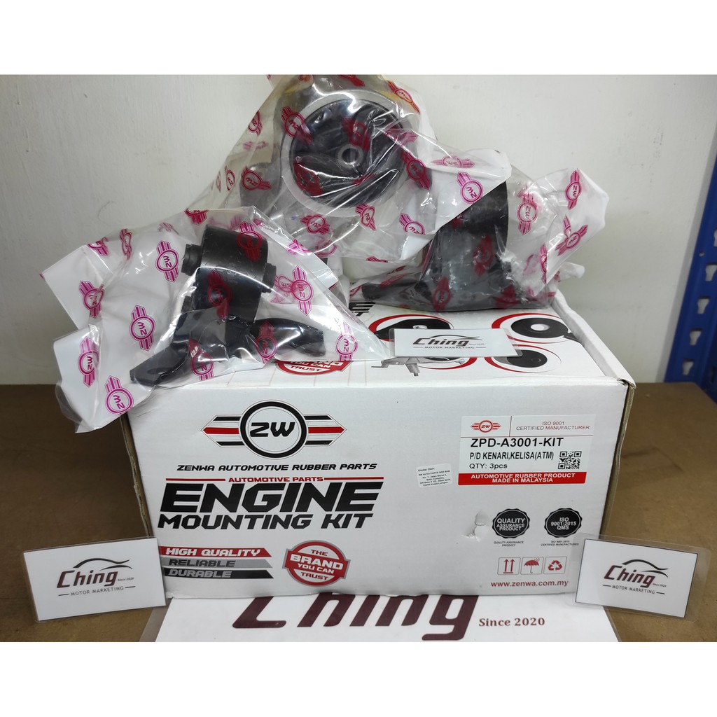 Zenwa Perodua Kenari Kelisa Atm Engine Mouting Zpd A Kit Shopee Malaysia