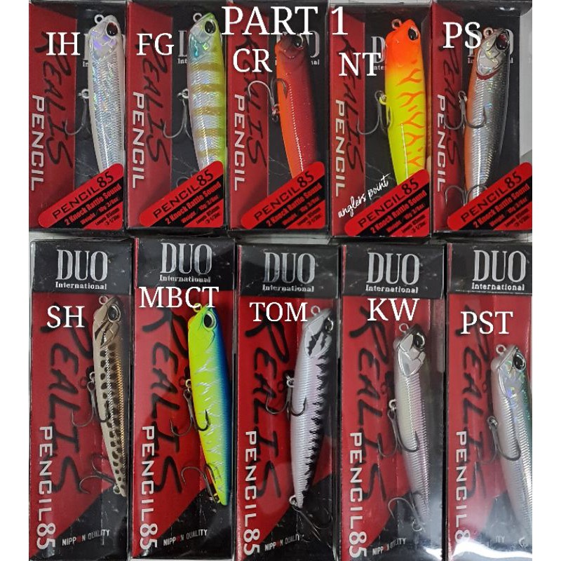 Duo International Realis Pencil 85, 85mm, 10g, Floating