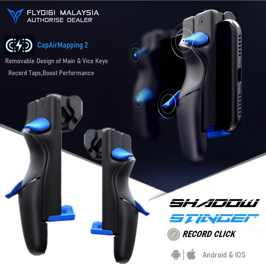 Flydigi Shadow Stinger - CapAirMapping 2 Trigger For IOS & ANDROID ...