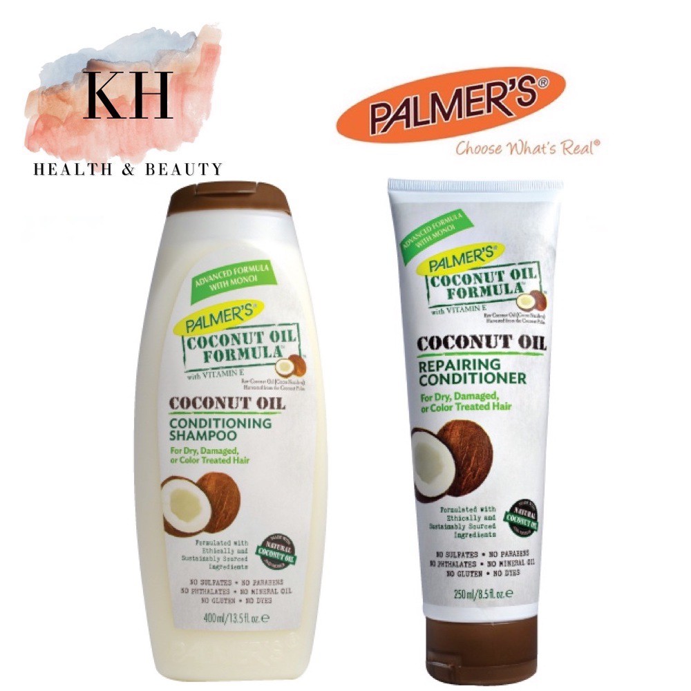 Palmer's Coconut Oil Formula Conditioning Shampoo 400ML / Conditioner 250ML Shopee Malaysia