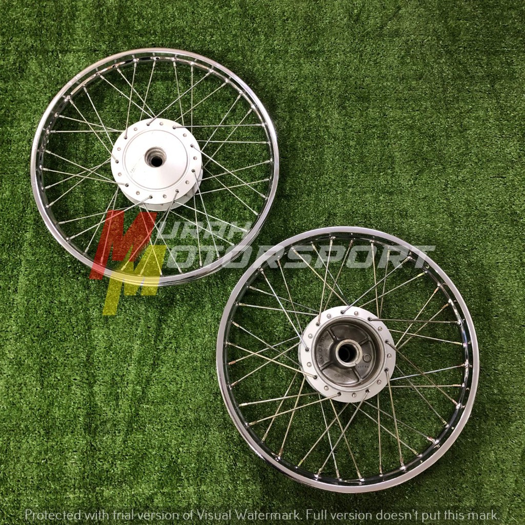 Rim Original Honda Ex5 Dream AAP 100% Original Motor (mungkin ada calar ...