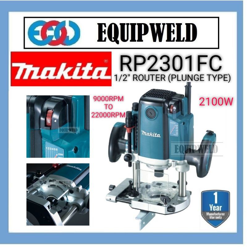 Makita rp2301fc deals