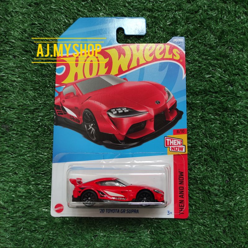 Hot Wheels 20 Toyota GR Supra Red Then And Now P Case 2022 JDM Cars   Ff9b0942a1a6e1c921ad216b19b823ac