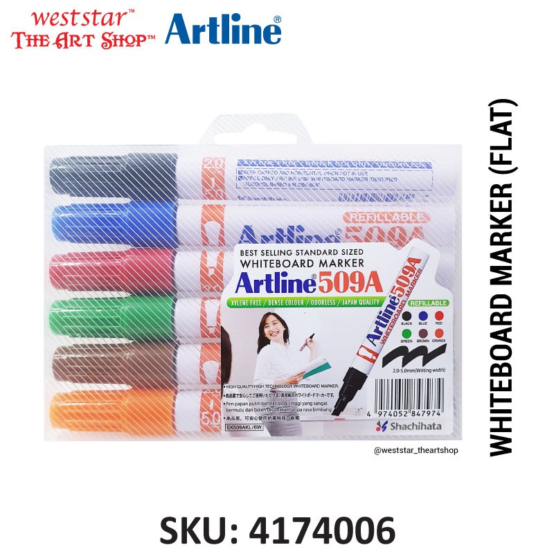 [Weststar TAS] Artline Whiteboard Marker, Artline 509A, Artline Marker