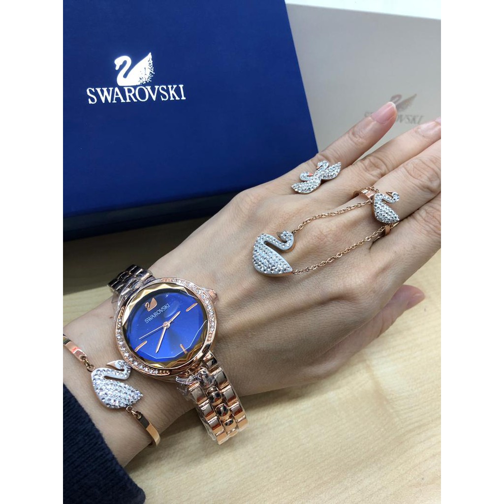 Swarovski set watch new arrivals