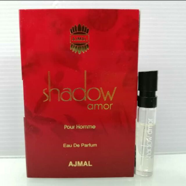 Ajmal Shadow Amor Pour Homme Vial (Spray) | Shopee Malaysia
