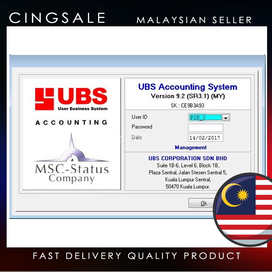 [NEW UPDATED] UBS ACCOUNTING 9.5 INVENTORY BILLING PAYROLL (FULL ...