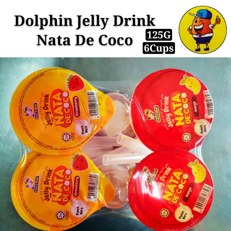 JELLY DRINK WITH NATA DE COCO MINUMAN JELI STRAWBERRY MANGO GRAPE