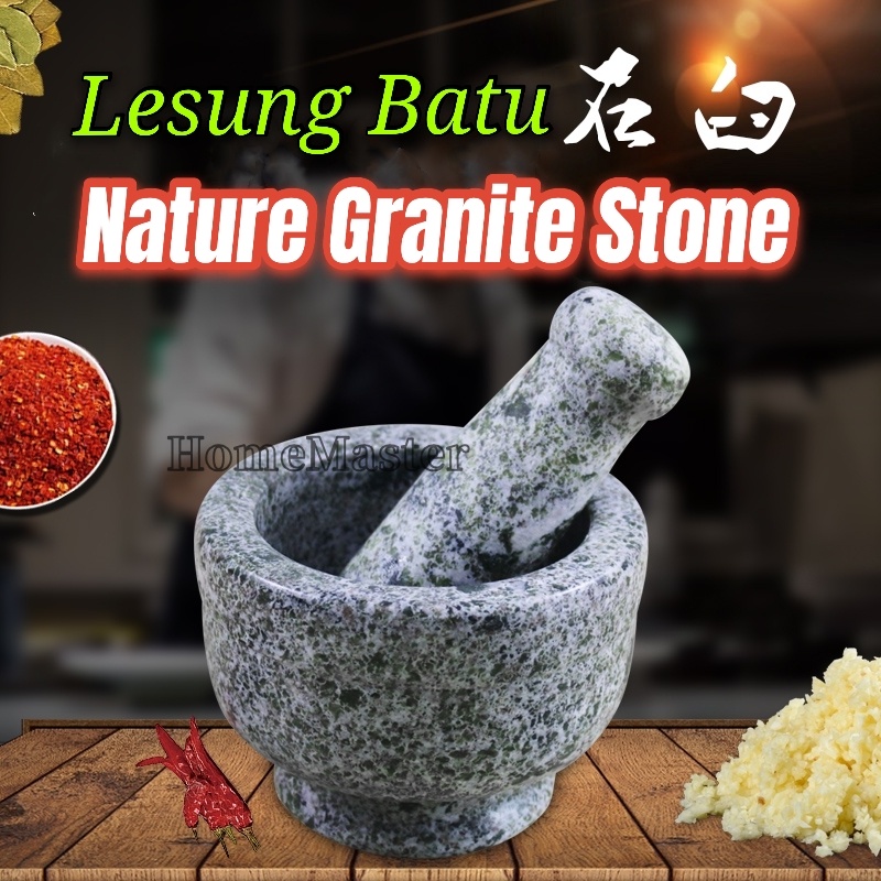 Lesung Batu Mortar And Pestle/Granite Stone Mortar And Pestle Kitchen ...