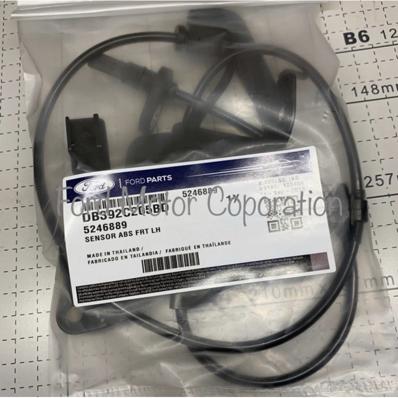 Front left wheel abs Sensor Ford Ranger T6 T7 2200cc 3.2 mazda BT50 oem ...