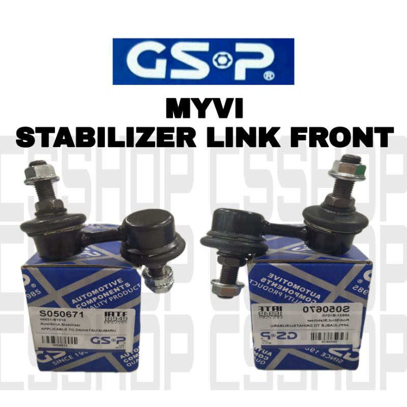 Stabilizer Link Perodua Myvi / Absorber Link Myvi Original GSP (1 pair