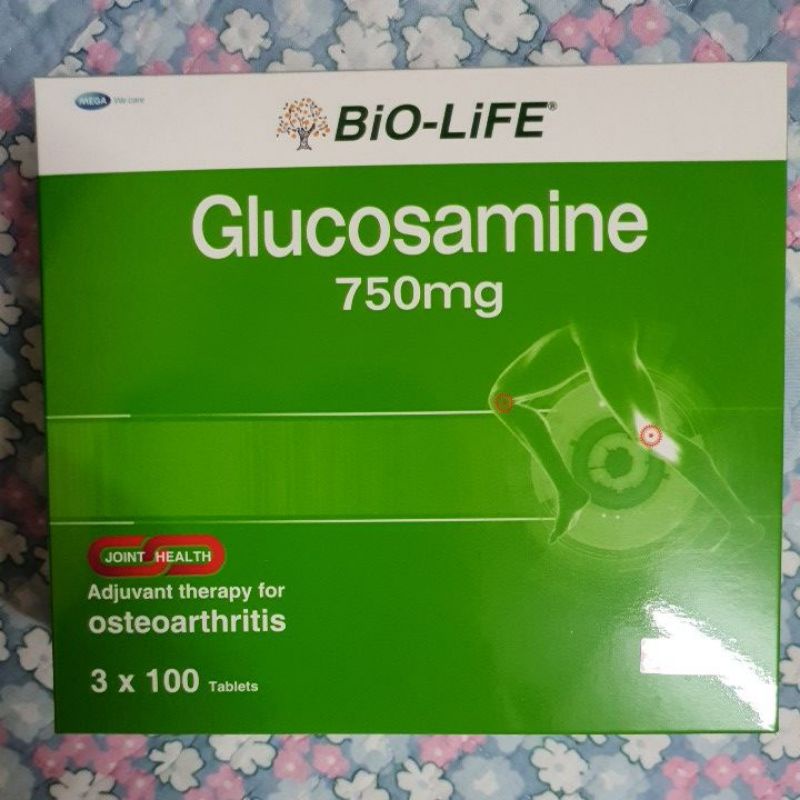 BioLife Glucosamine 750mg Tablets 3x100s (Expiry Date01/2026
