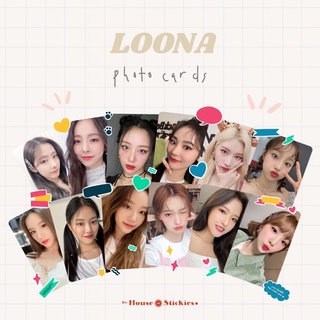 Lomo Card Kpop Loona Kpop, Loona Kpop Photo Cards, Photo Album Cards