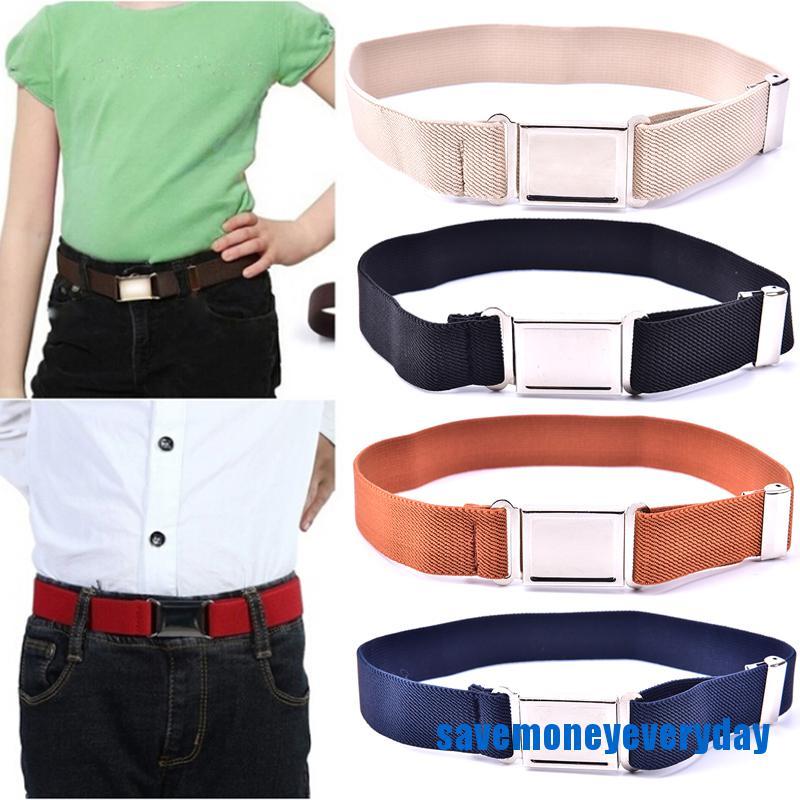 Boys elastic outlet belts