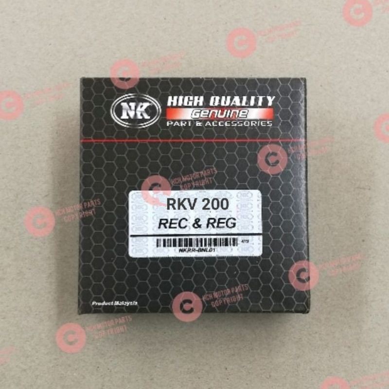 RECTIFIER & REGULATOR - KEEWAY /BENELLI - RKV 200 (NK) | Shopee Malaysia