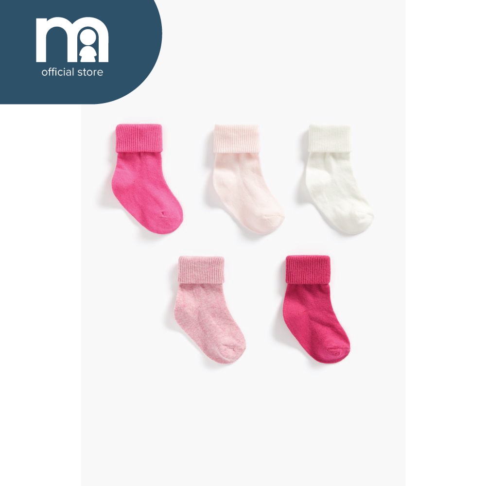 Mothercare Flower Slip-Resist Socks - 3 Pack