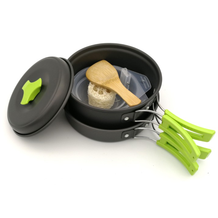 Outdoor Camping Cookware Set / Mestin Portable Gas Stove Hiking ...