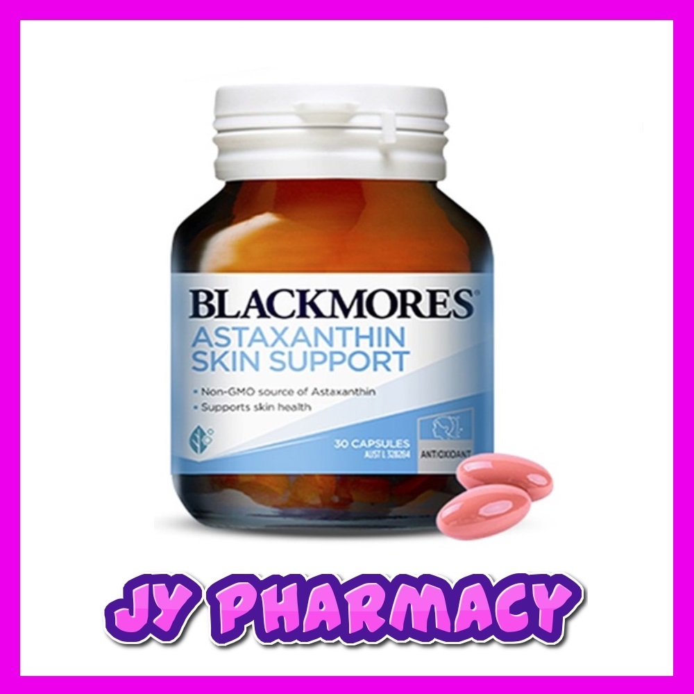 Blackmores Astaxanthin Skin Support 30 capsules Made in Australia