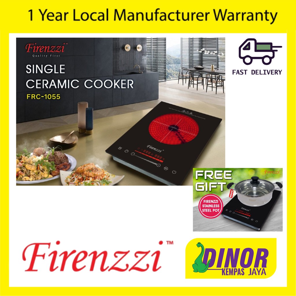 Firenzzi ceramic cooker hotsell