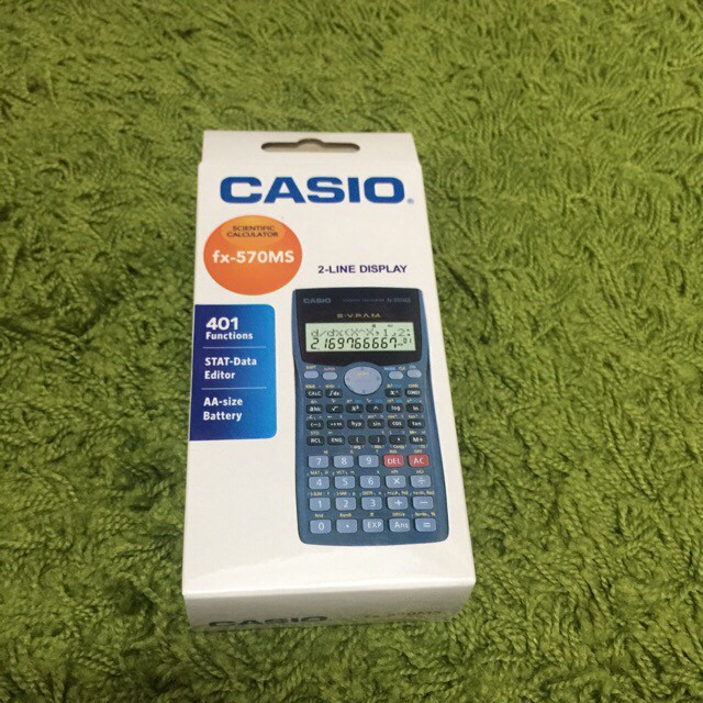 KALKULATOR CASIO FX 570 MS | Shopee Malaysia