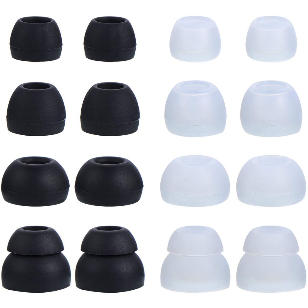 Replacement Earbuds Silicone Eartips Earpads for Skullcandy Earphones