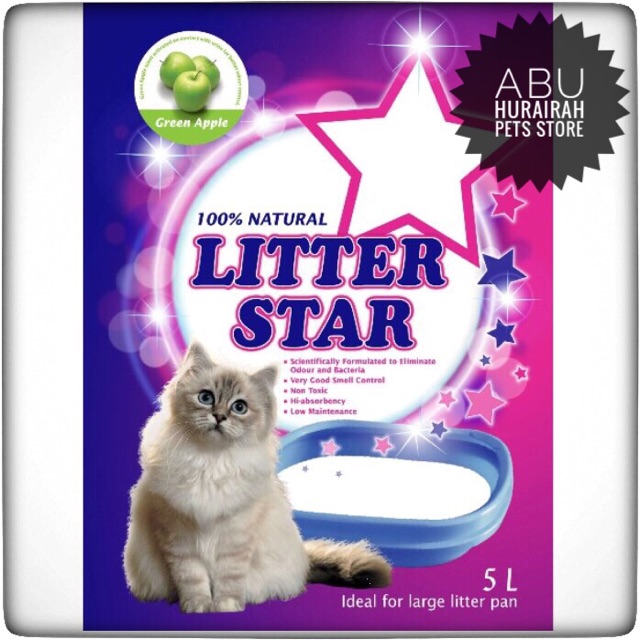 🔥🔥🔥LITTER STAR CRYSTAL CAT LITTER 5LITER Shopee Malaysia