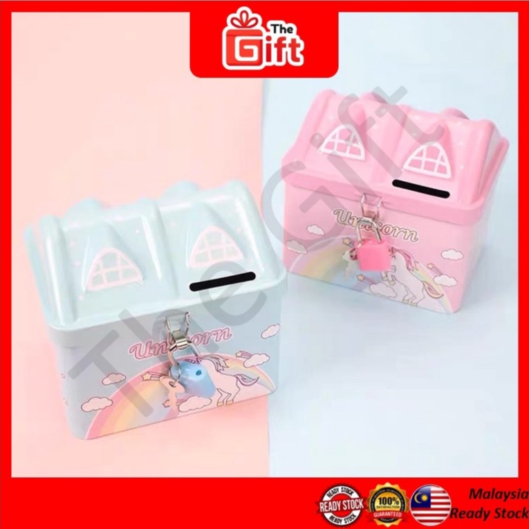 The Gift Coin bank metal piggy bank tabung duit tabung syling tabung ...