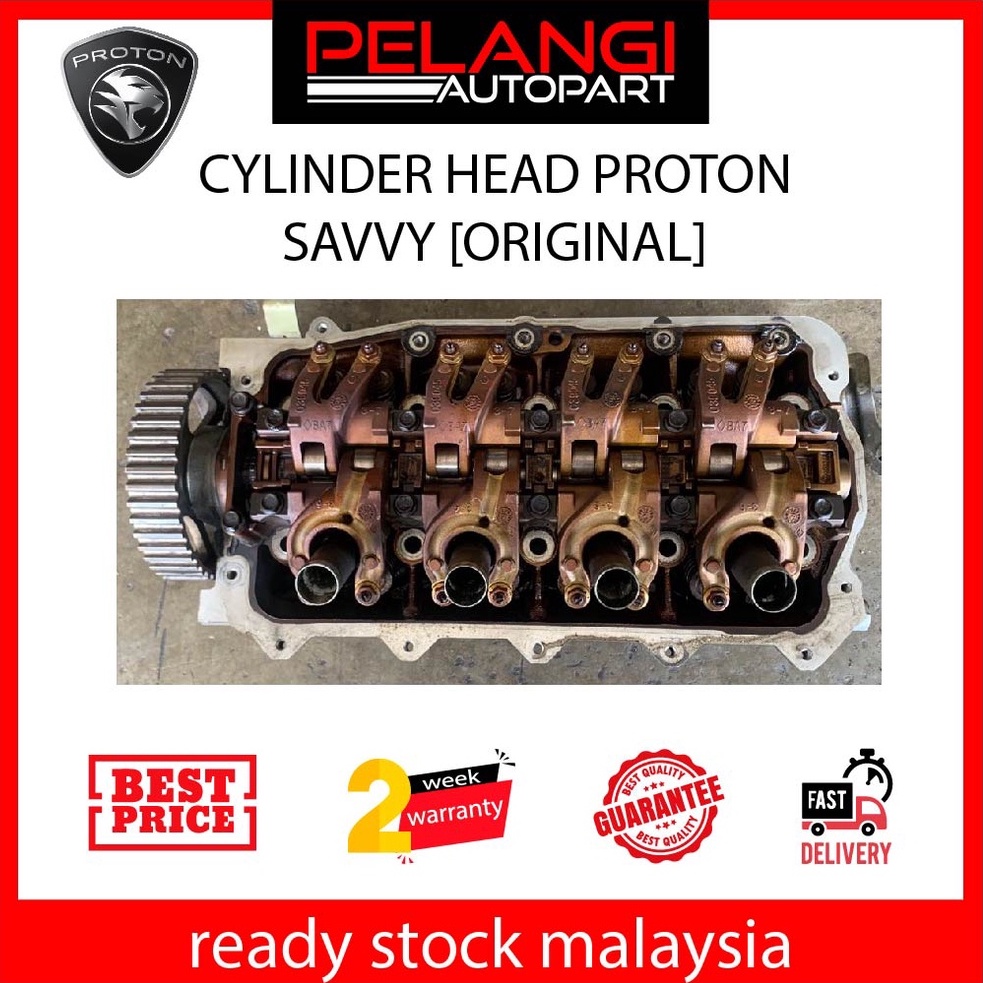 CYLINDER HEAD PROTON SAVVY 1.2 ORIGINAL (USED) | Shopee Malaysia