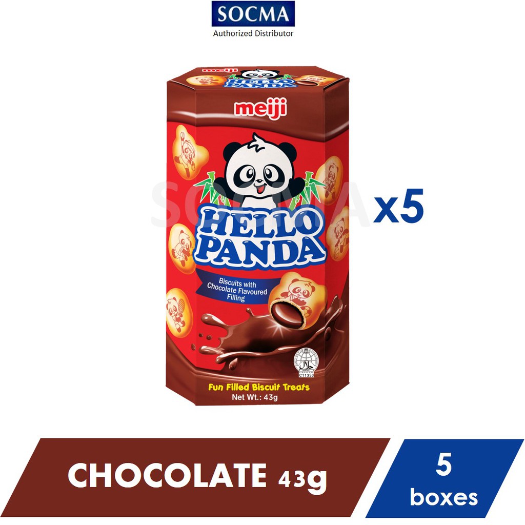 Meiji Hello Panda Chocolate 43g [5] Shopee Malaysia