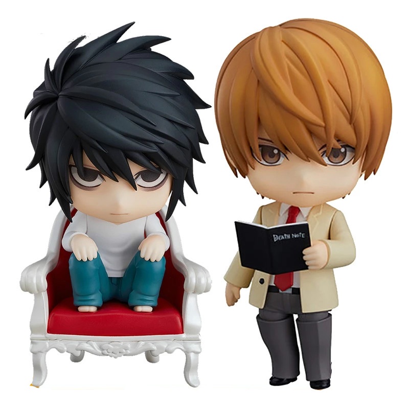 Anime DEATH NOTE Yagami Light/L·Lawliet 2.0 Killer Mini Nendoroid 1160 ...