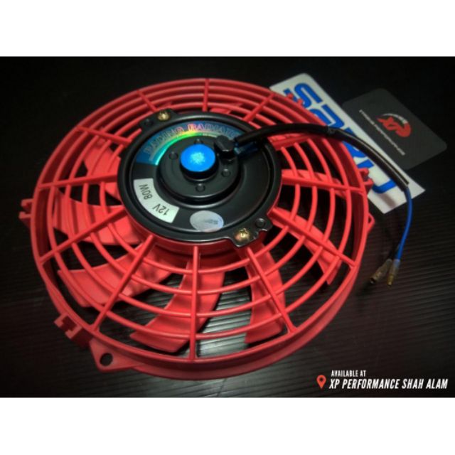 Sard Racing Radiator High Speed Fan Cooling 9 inch 12000RPM (RED ...