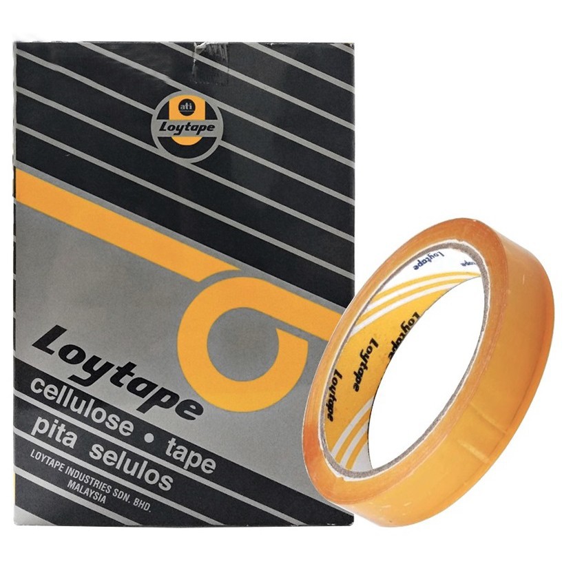 Loytape Cellulose Tape 24mm x 40m | Shopee Malaysia
