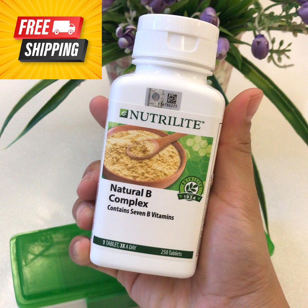 HEALTH CARE - NUTRILITE Natural B Complex (250 Tab), Vitamin B Complex ...