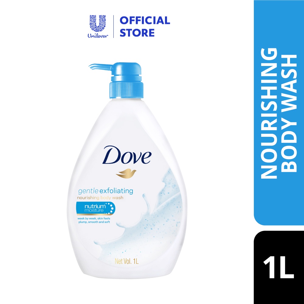 Dove Shower Gel Gentle Exfoliating (1L) Shopee Malaysia