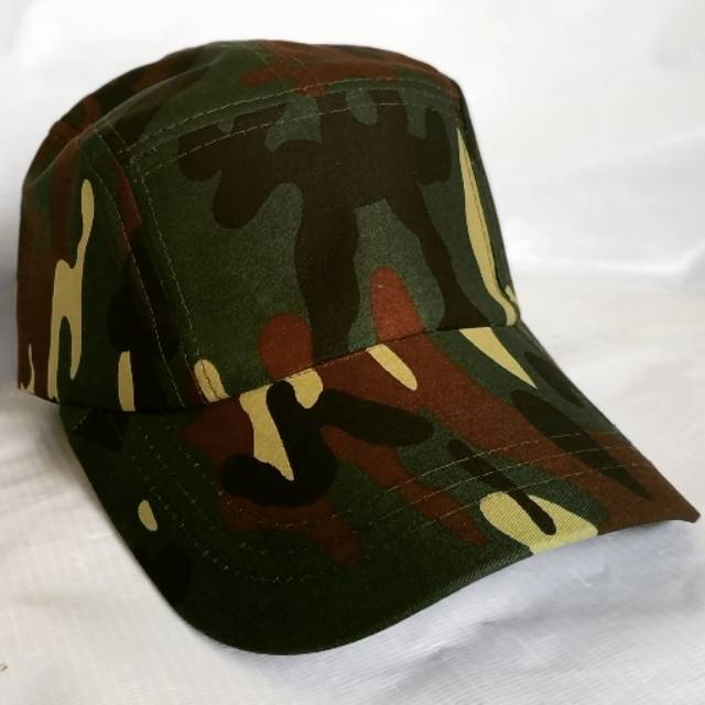 Tni (Army) 5 Panel Striped Commando PET Hat | Shopee Malaysia