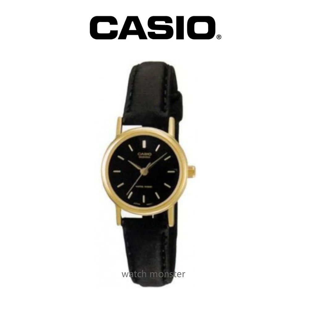 Casio classic analog leather band ladies watch LTP 1095Q 1A Shopee Malaysia