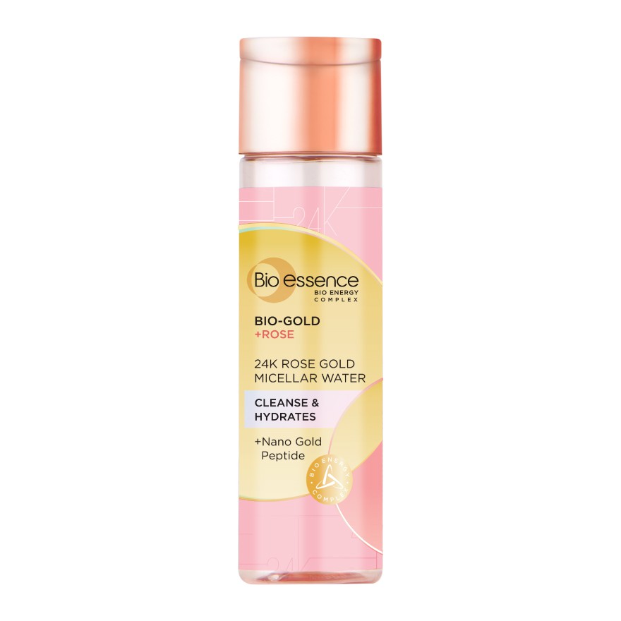 Bio Essence BioGold 24K Rose Gold Micellar Water 190ml Shopee Malaysia